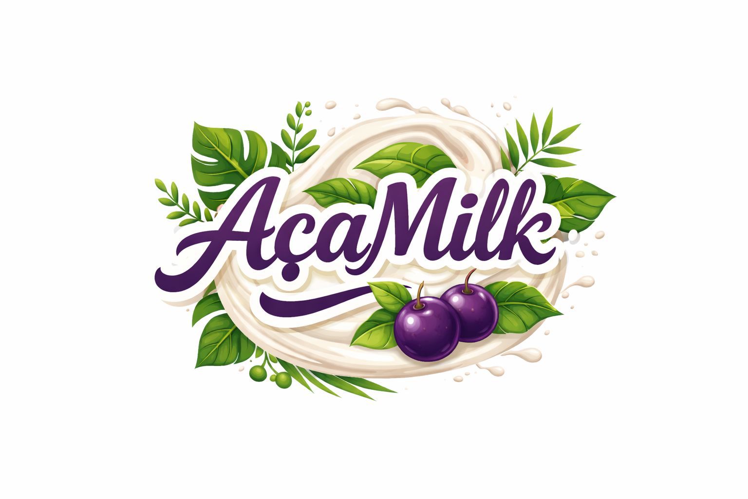AçaMilk Logo